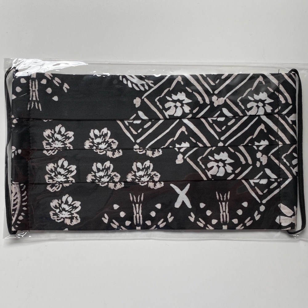 johnny was black and white cotton face mask 3/$25